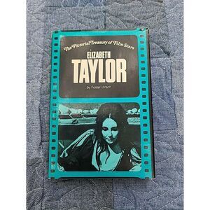 The Pictorial Treasury of Film Stars Elizabeth Taylor Hollywood Actress Book